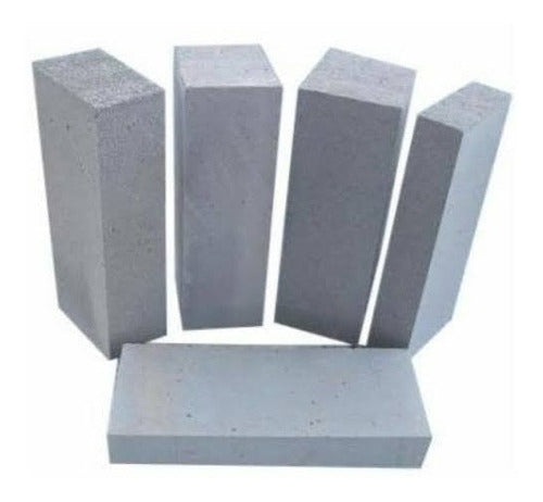 Green Block Cellular Concrete Block 10x25x50 0