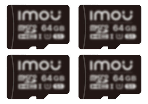 Imou Pack X4 Micro SD 64GB Memory Card 0