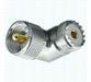 Conector Codo Macho Uhf Hembra Uhf Fact. 0