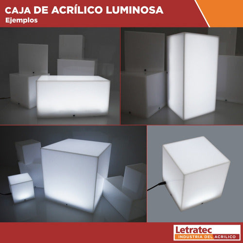 Letratec Acrylic LED Light Box CGL-152510 2