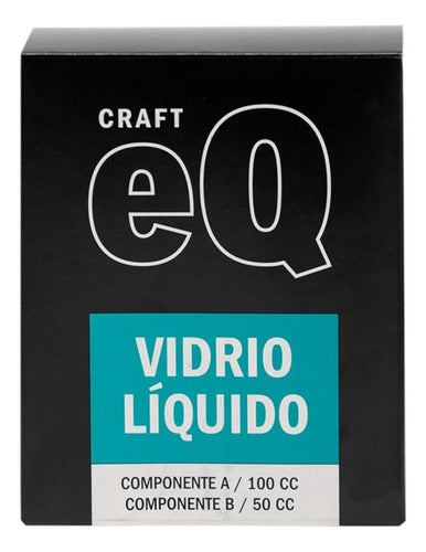 EQ CRAFT Liquid Glass 2-Component Kit Set 150 cc 0