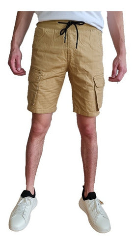 WalkShorts Bermuda Jogger Cargo Premium Cotton Import 2