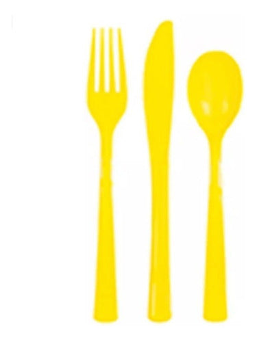 180-Piece Disposable Cutlery Set - Spoon, Fork, Knife for Parties 19