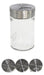 Set of 2 Glass Salt and Pepper Shakers with Stainless Steel Lid - Bar Style by Pettish Online 0