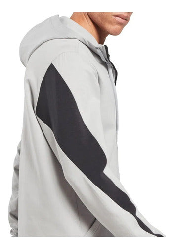 Reebok Dreamblend Fz Hoodie Men With Hood Sport 1