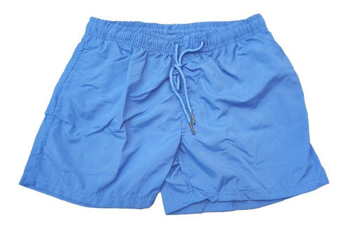 Men's Solid Quick Dry Imported Swim Shorts 21