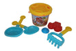 Duravit Pirate Bucket with Shovel, Rake, Sifter, and Mold Premium Set 0