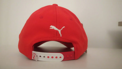 Puma Red Premium Adjustable F1 Team Cap 3