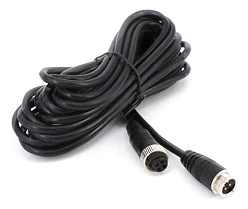 Pen 16ft/5m Car 4pin Aviation Video Extensioncable Para Cctv 3