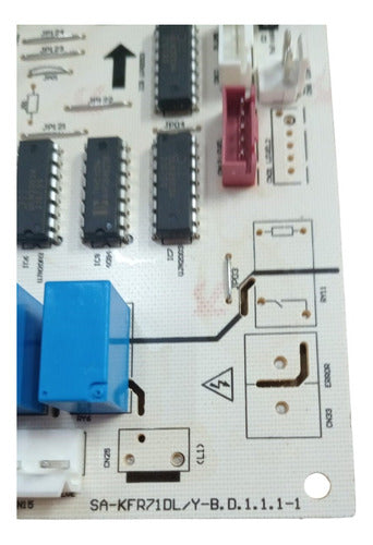 Placa Aire Acond. Surrey Piso Techo U.interior Kfr71dl 2