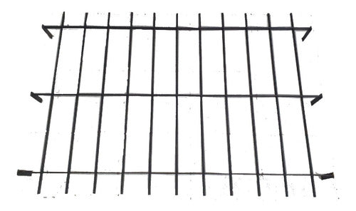 Iron Window Grill 1/2 Round 180x110 0