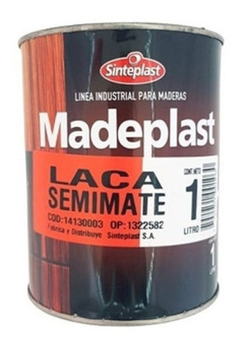 Sinteplast Laca Nitro Madera Semimate Madeplast - 1L Incoloro 1