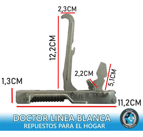 Bisagra P/ Cocina Domec Paola Apolo C/ Caja De Rodamientos 1