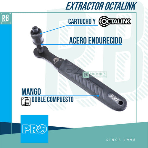 Herramienta Bicicleta Extractor Palanca Shimano Pro Octalink 1