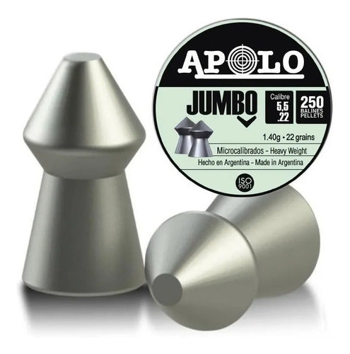 Apolo Jumbo 5.5mm X 250 Lata 0