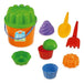 Citykids Beach Play Set Juego Playa Arena Balde Accesorios Usual Ik 2 2