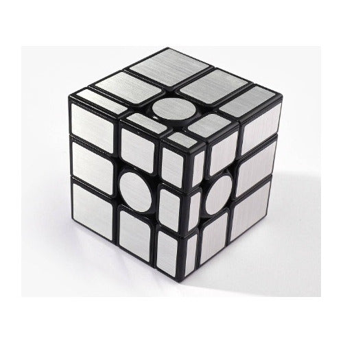 Magic Cube Mirror Silver 3x3x3 Liso Metalizado Tipo Rubik 6