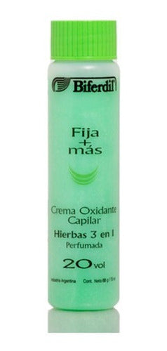 Biferdil Fija Mas Crema Oxidante Hierbas 3 En 1 20vol X 70ml 0