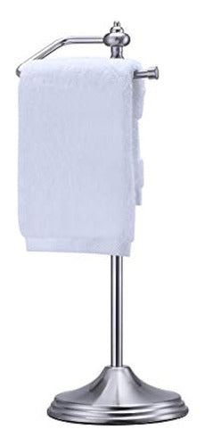 SunnyPoint Heavyweight Classic Decorative Metal Towel Holder 0