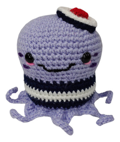 Pulpo Muñeco Amigurumi 0