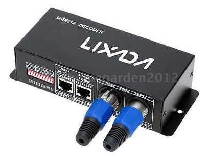 Dmx512 Controlador 4 Canales 4a Controlador Dmx Decoder Para 3