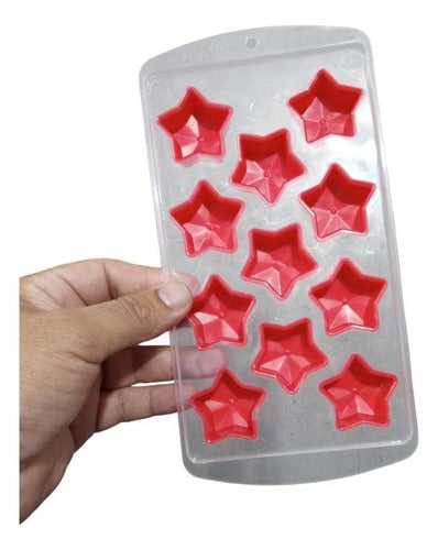 SM BAZAR Star-Shaped Silicone Ice Cube Trays 0