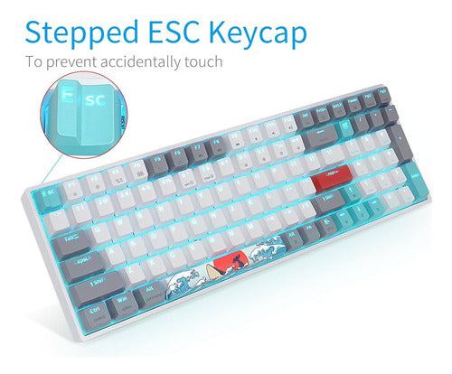 Skyloong Sk96 Teclado Para Juegos De Tamaño Completo, Teclad 2