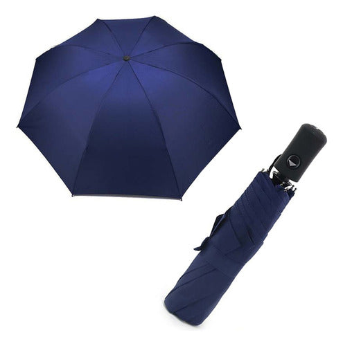 Wellington Polo Club Mini Automatic Umbrella with Case 0