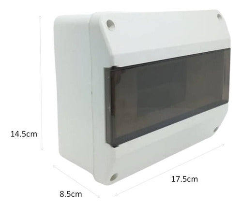 Caja Llave Termica 4-8 Modulos Aplicar Con Tapa Vr 1