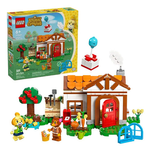 Lego Animal Crossing Visit from Isabelle for Kids Creative Play 0