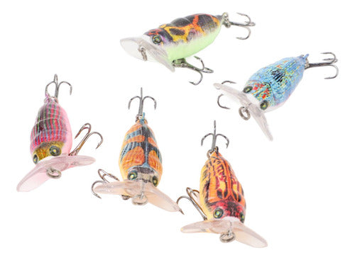 Swimbait Fishing Bait Cicada Atrai A Vida Como Um Conjunto D 7