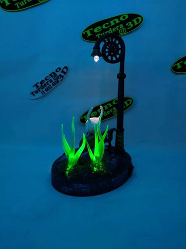 TecnoTurdera3D Diorama Hollow Knight with Lights - 3D Printed Figure 4