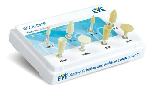 Kit Composite Siliconados X8 Composite Polishing System Eve Ecocomp Dentistry 0