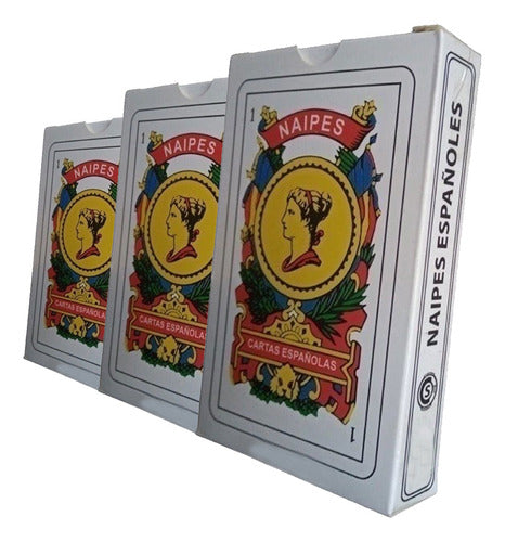 Generic Juego De Naipes (Cartas) Españoles | Pack: 3 Cajas 0