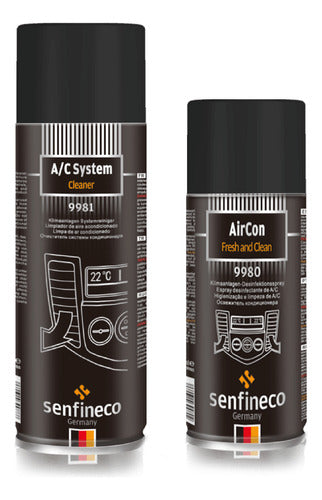 Senfineco A/c System Cleaner 520ml + Aircon Fresh 200ml 0