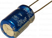 Electrolytic Capacitor 100uF 50V D10mm L12.5mm 105deg 0