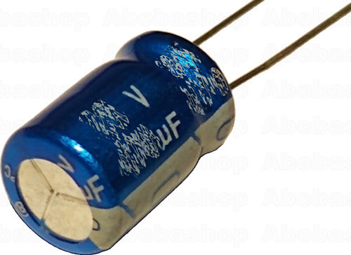 Electrolytic Capacitor 100uF 50V D10mm L12.5mm 105deg 0