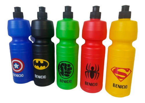 Superheroes 26 Plastic Bottles Souvenirs Birthday 750cc 3