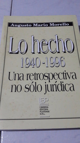 Lo Hecho 1940 - 1996 Morello 0