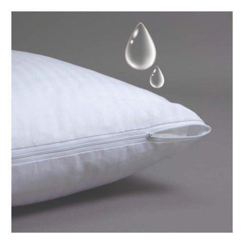 CUBRE Pack X 2 Waterproof PVC Pillow Covers with Zipper 1