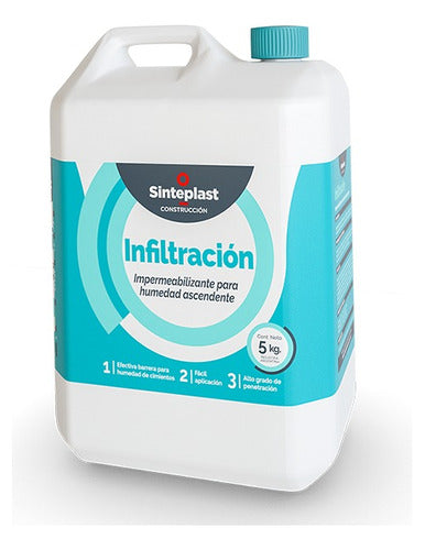 Sinteplast Humedad Cimientos = Sika Inertol Infiltracion 10l 0