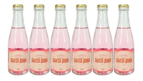 Santa Quina Pack X6 Pomelo Rosado 200ml - Gaseosa Sin TACC 0