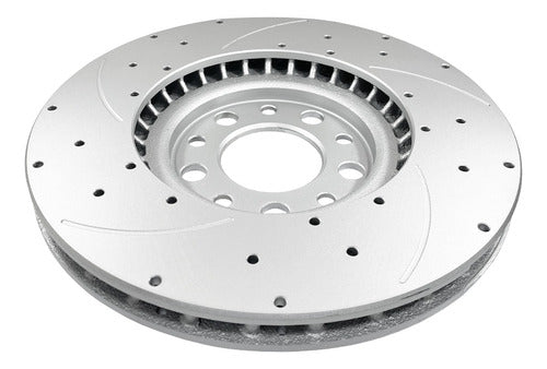 Gr Frenos Racing Brake Discs for Jeep Renegade 1.8 Front 2016 - 305mm 2