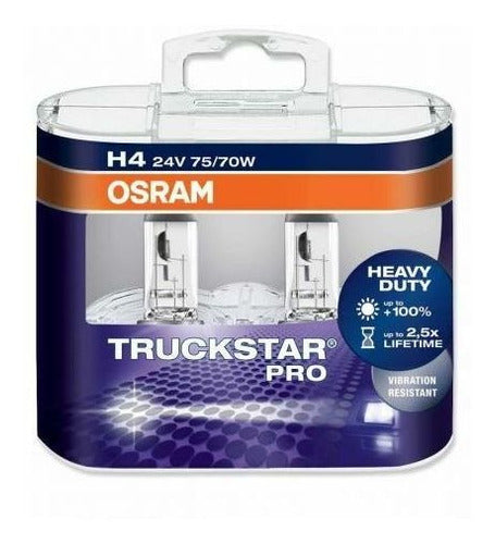 Osram Lamparas H4 Truckstar Pro 24V 75/70W (2 Unid) 0