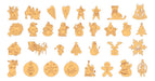 Pack of Laser Cut Vector Files - 250 Christmas Figures 9