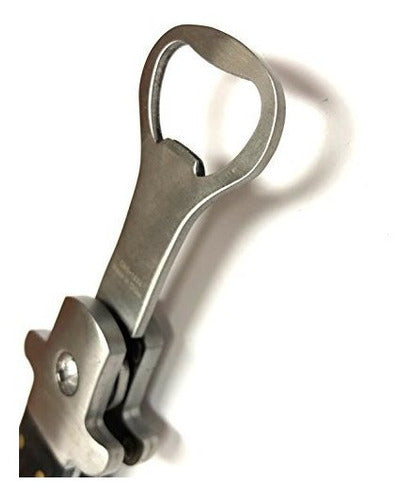 Caliber Gourmet Switchblade Bottle Opener for Beer and Soda 1