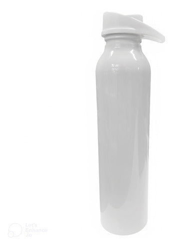 Sports Aluminum Water Bottle 500ml Screw Cap Pastel Colors 2