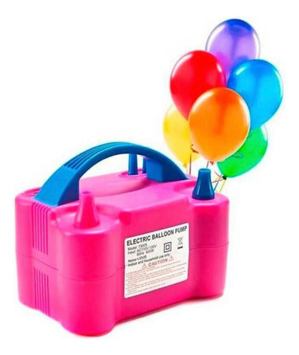 Electric Balloon Pump Maquina Para Inflar Globos Arco Inflador Globos 0