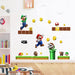 Heropar Cartoon Character Wall Stickers - Mario 1