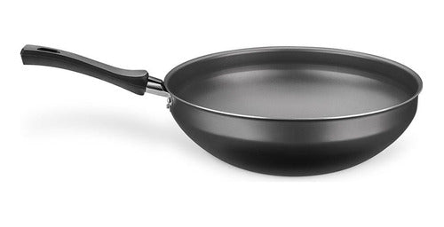 MTA Non-Stick Aluminum Wok Pan 24 cm - Graphite 0